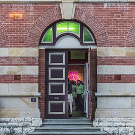 Artsource Old Customs House, High Visions exhibition opening, 2018. Photographer: Christophe Canato. Artsource Old Customs House, High Visions exhibition opening, 2018. Photographer: Christophe Canato.