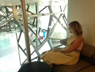 Day 4: Gera Woltjer and Gosia Woldarczak mentoring project: NGV Australia, reflection and thoughts. Photographer: Longin Sarnecki Day 4: Gera Woltjer and Gosia Woldarczak mentoring project: NGV Australia, reflection and thoughts. Photographer: Longin Sarnecki