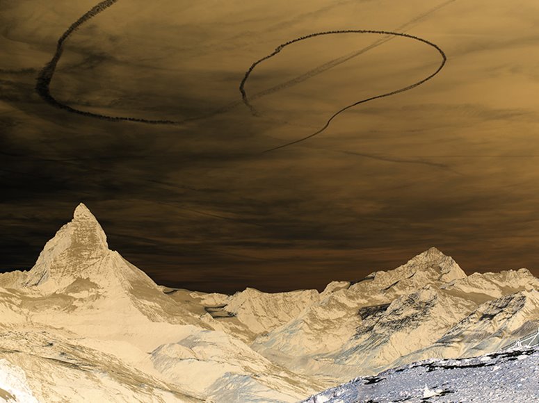 Brad Rimmer, View from Rifflhorn #5, 2017. Image courtesy of the artist. Brad Rimmer, View from Rifflhorn #5, 2017. Image courtesy of the artist.